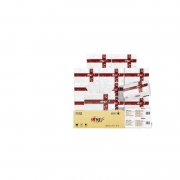 心相印(MINDACTUPONMIND) 擦手纸 CS005商用 1层200抽纯白色 （单位：袋）