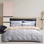 水星家纺(STARHOME) 床品套装 123006 DH花意悠扬DH花意悠扬(抗菌)适用1.5米床，建议搭配200*230cm被芯 （单位：套）