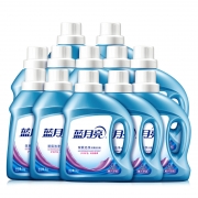 蓝月亮(BLUEMOON) 洗衣液 薰衣草 蓝月亮薰衣草深层洁净洗衣液1kg×12整箱装 （单位：箱）