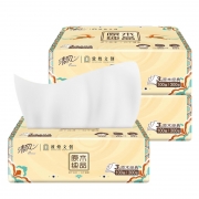 清风 敦煌IP 3层100抽/包 抽取式面巾纸S码 24包装（单位：箱）
