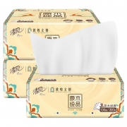 清风 敦煌IP 3层100抽/包抽取式面巾纸S码 3包装（单位：提）