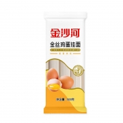金沙河 金丝鸡蛋挂面500g*3（单位：把）