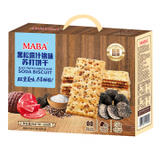 MABA 黑松露什锦味苏打饼608g 销售单位：（盒）