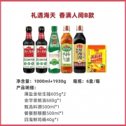 海天 礼遇海天香满人间B款 1000ml+1930g 销售单位：（盒）