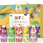 李子园100%复合果汁饮料添加NFC果汁500ml*5瓶 销售单位：（提）