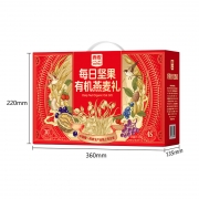 西麦 每日坚果有机燕麦礼1050g（30日） 销售单位：（盒）