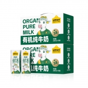 认养一头牛3.6g原生蛋白有机纯牛奶 200ml*10盒两提装   销售单位：（2提）